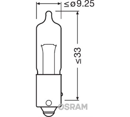 Bec Semnalizator HY21W Osram