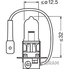 Bec Proiector Ceata H3 Osram