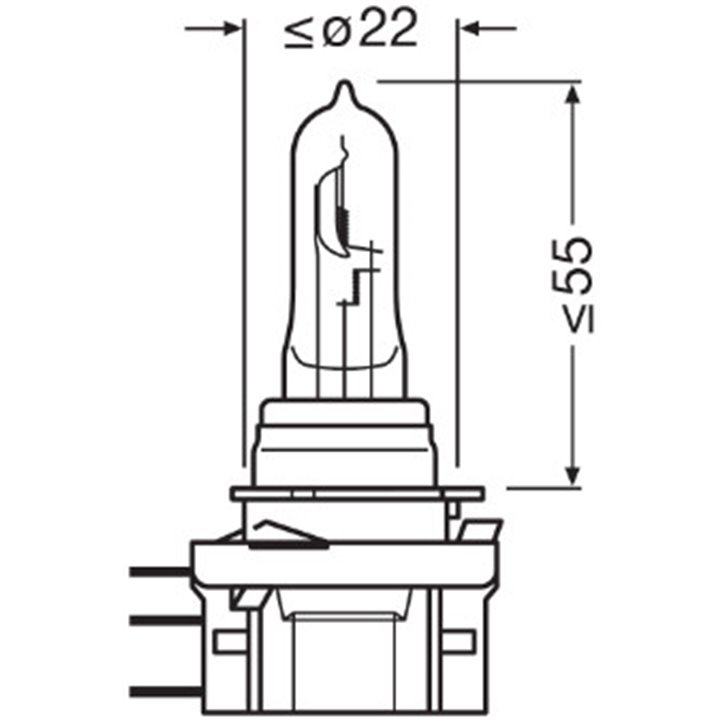Bec H15 Osram