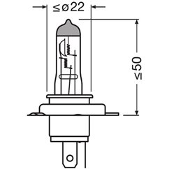 Bec Far Principal H19 Osram