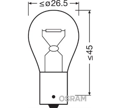 Bec Lampa Frana PY21W Osram