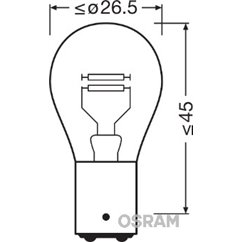 Bec Semnalizator P21/5W Osram