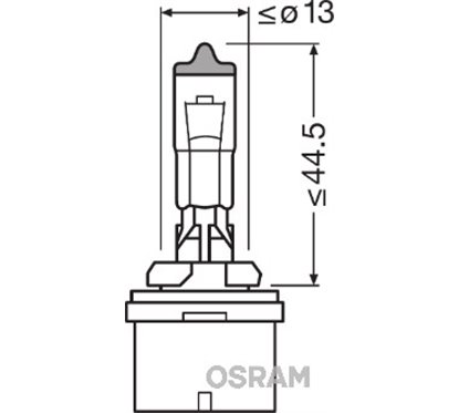 Bec Far Principal H27/1 Osram