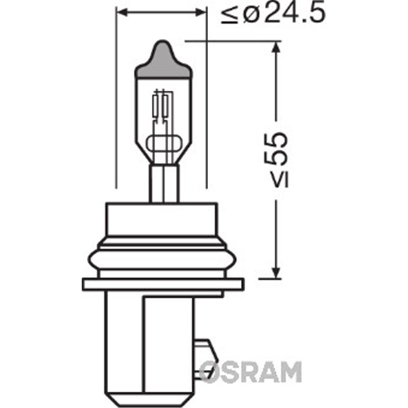 Bec Proiector Ceata HB5 Osram