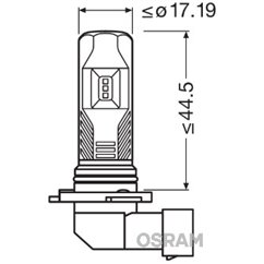 Bec Far Faza Lunga H10 Osram