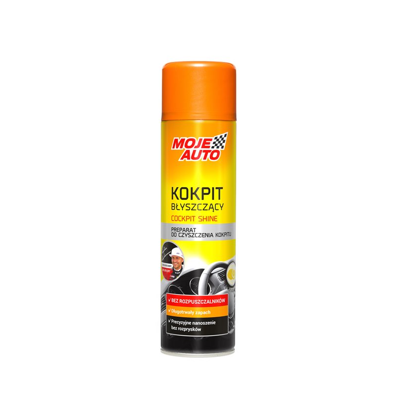 Moje Auto - Cockpit Shine - Solutie curatare bord - Lamaie - 500ml