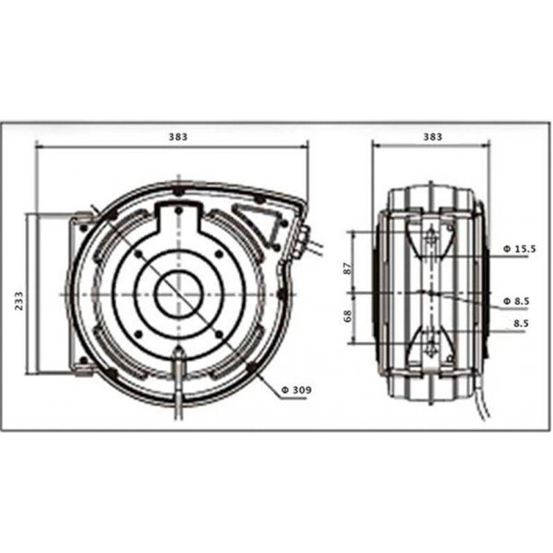 TAMBUR ELECTRIC CU BLOCARE