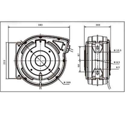 TAMBUR ELECTRIC CU BLOCARE