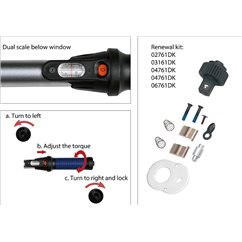 ROOKS Industry OK-02.2052 Cheie dinamometrica