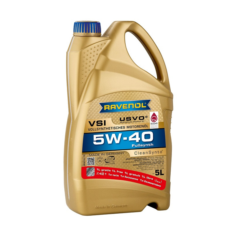 RAV VSI SAE 5W-40 USVO 5 L  (la pret de 4L)