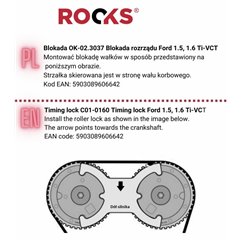 Set scule distributie ROOKS OK-02.3037 