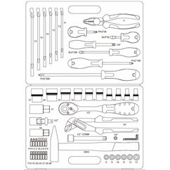 Set scule ROOKS OK-01.0056 