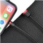 Cablu de Date USB la Lightning 1.5A, 2m - Baseus Cafule (CALKLF-C19) - Red Black
