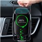 Suport Auto cu Incarcare Wireless 15W - Baseus (WXHW02-01) - Black