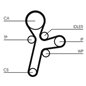 Kit Distributie - Continental CT1121WP1