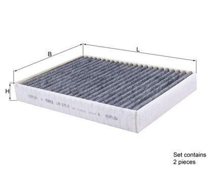 KNECHT LAK 675/2/S Filtru, aer habitaclu
Filtru carbon activ, 230,0, 230 mm x 166 mm x 30,0 mm