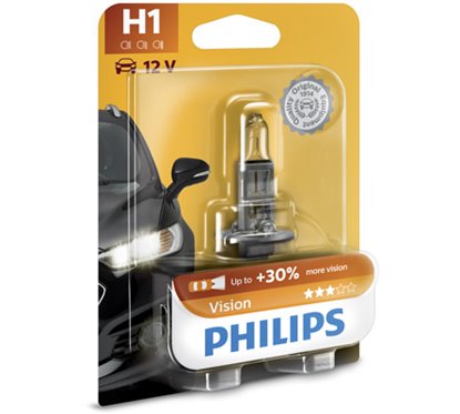 Bec Far H1 55W 12V Vision (Blister) Philips