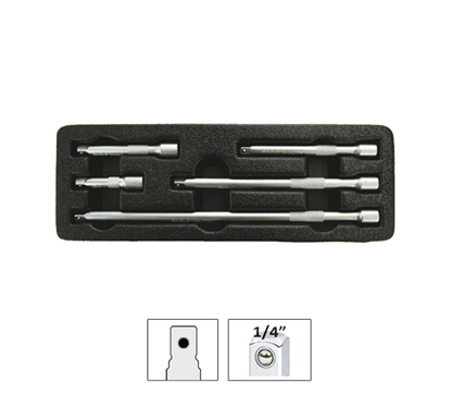 Set De Prelungitoare De 1/4` Cu Cap Normal Jbm