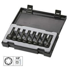 Set 8 Imbusuri De Impact Torx Lungi De 1/2` Jbm