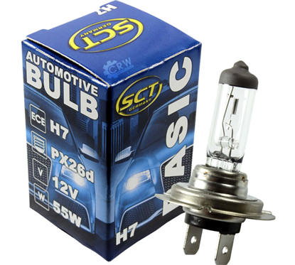 Bec Far H7 12V 55W Px26D Basic Sct