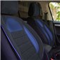 Set Huse Scaun Racing Negru - Albastru