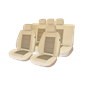 Set Huse Scaun Premium Lux - Bej