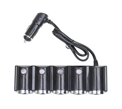 Incarcator Auto Pni Lighter 04 Cu 4 Iesiri Bricheta 12V/24V Si 2 Iesiri Usb (1A), Indicator Led