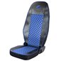 Set Huse Scaun Truck Umbrella Pentru Scania Seria R 2006-2020 Piele Ecologica - Negru+Albastru