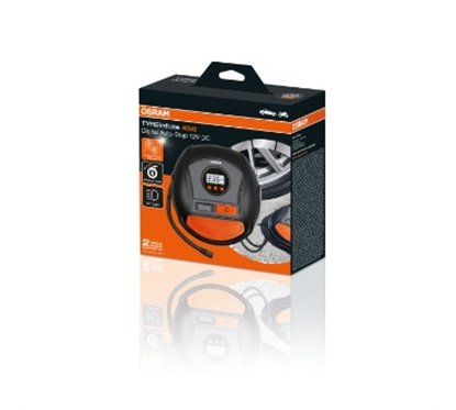 Compresor Auto 12V 120 W Cu Afisaj Digital Tyreinflate 450 Osram