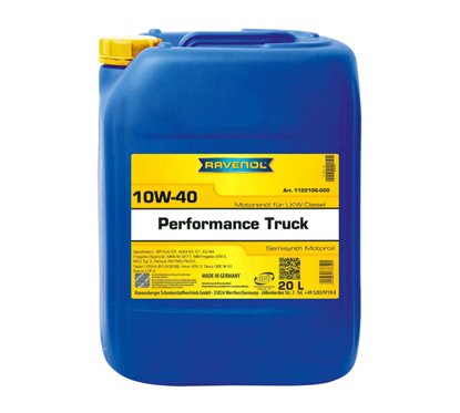 RAV Performance Truck SAE 10W-40  20 L