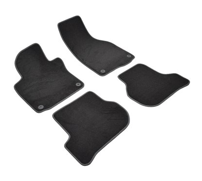 Set Covorase Auto Mocheta Umbrella Pentru Vw Golf Vi(2008-)- Sisteme Fixare Rotunde