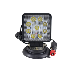 Proiector De Lucru Cu Led. Patrat. Lumina Concentrata. Baza Magnetica Jbm