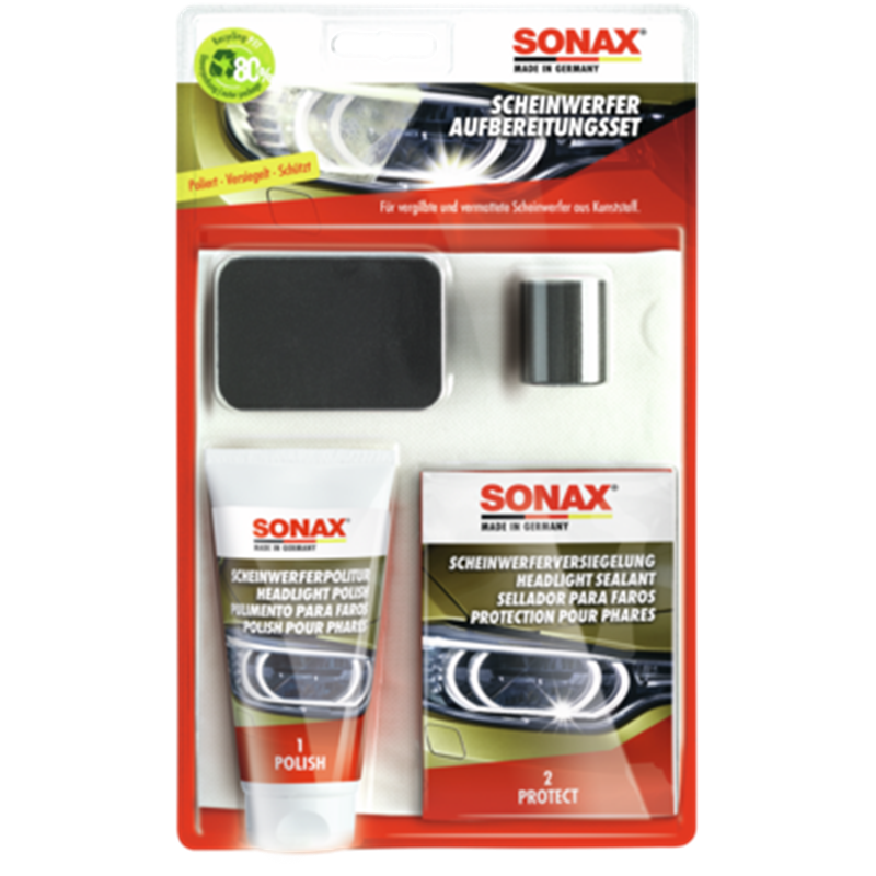 Kit Restaurare Far Sonax