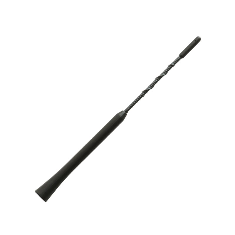 Antena Auto Exterior Neagra 24Cm Cu 2 Adaptoare (5-6Mm)