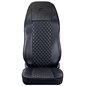 Set Huse Scaun Truck Umbrella Pentru Volvo Fh Euro 6 Piele Ecologica Neagra