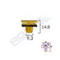 Clips Fixare Elemente Exterioare Pentru Hyundai 9.3X14.8Mm - Galben Set 10 Buc