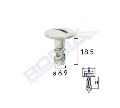 Surub Capac Motor Pentru Vw/Audi/Skoda 6.9X18.5Mm - Metalic Set 5 Buc