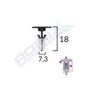 Clips Tapiterie Pentru Sharan/Alhambra Set 10 Buc