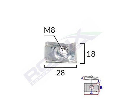 Clema Motocicletapentru Bmw Set 10 Buc