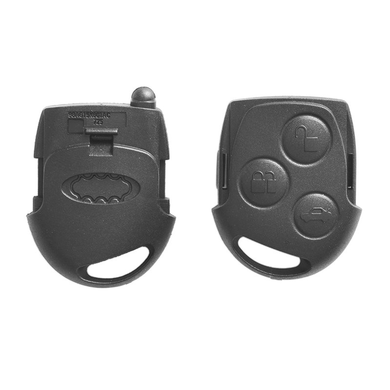 Carcasa Cheie Contact Pentru Ford C-Max / Fiesta / Focus / Fusion / Ka / Mondeo / S-Max, 3 Butoane, Fara Cheie