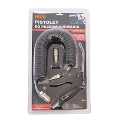 Pistol Aer Pentru Curatarea Cabinei Negru Diametru 8Mm Hico