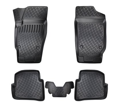 Set Covorase Auto Cauciuc Umbrella Pentru Vw Polo 6R V (Typ 6R / 6C / 61) 2009-2017