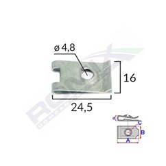 Conector Rapid Cu Fixator De Protectie - Conectare Furtun M8 Jbm