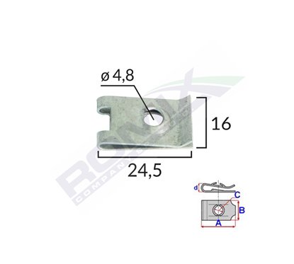 Conector Rapid Cu Fixator De Protectie - Conectare Furtun M8 Jbm