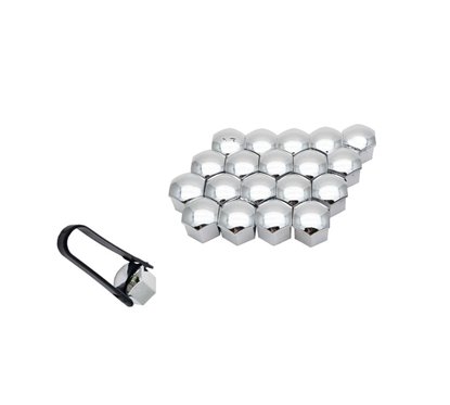 Capac Prezoane 19 Mm Crom Set 20 Buc+Cleste