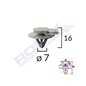 Clips Fixare Elemente Exterior Pentru Mini 7X16Mm Gri Set 5 Buc