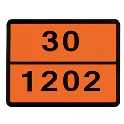 Placa Adr 30-1202 30X40 Cm Diesel Hico