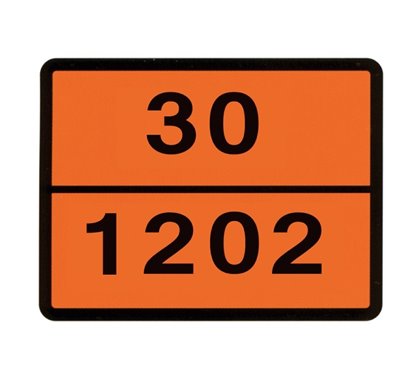 Placa Adr 30-1202 30X40 Cm Diesel Hico