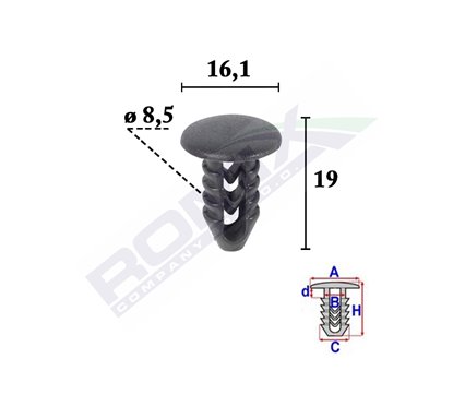 Tubulara Hexagonala Scurta 1/2` 18 Mm Jbm