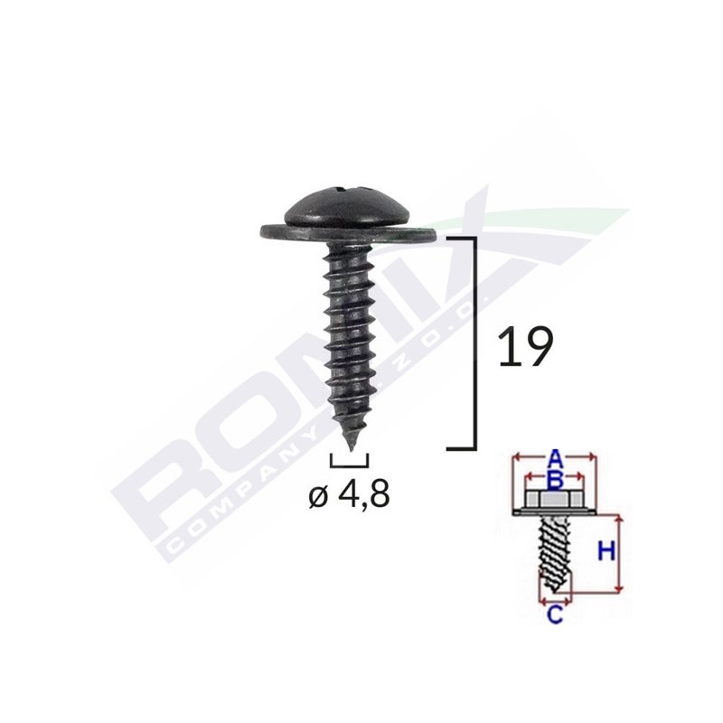 Clema Capota Pentru Honda Set 10 Buc